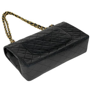 Chanel Matelasse Flap Bag Black Chain Coco Shoulder Mark Leather